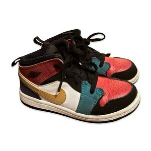 Air Jordan 1 Mid Nike Multicolor 10C
